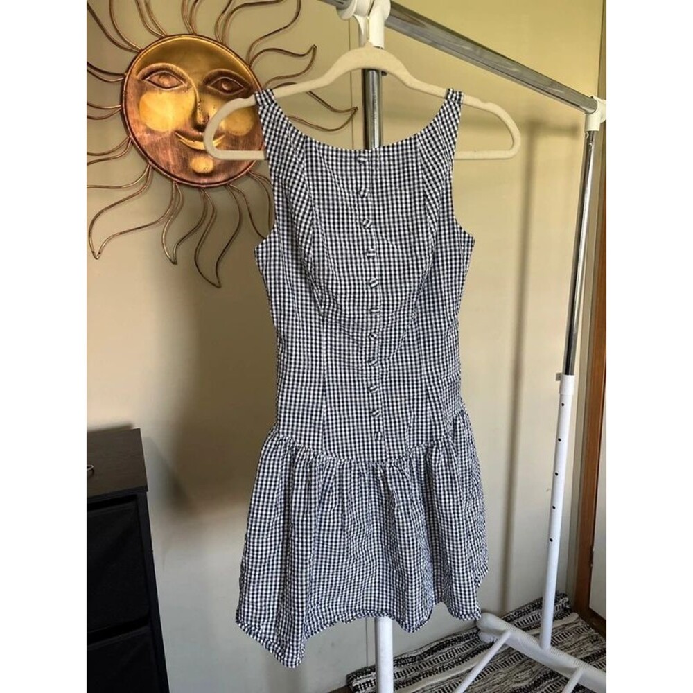 Wild fable gingham dress XS